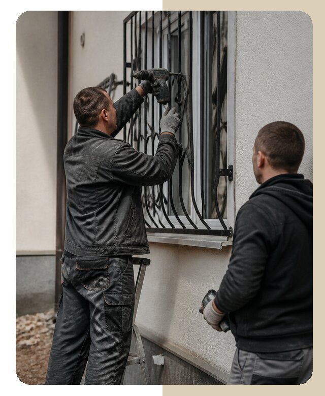 Установка наружных решеток в Климовске от 4963 р. | ДвериЛегко-Клс